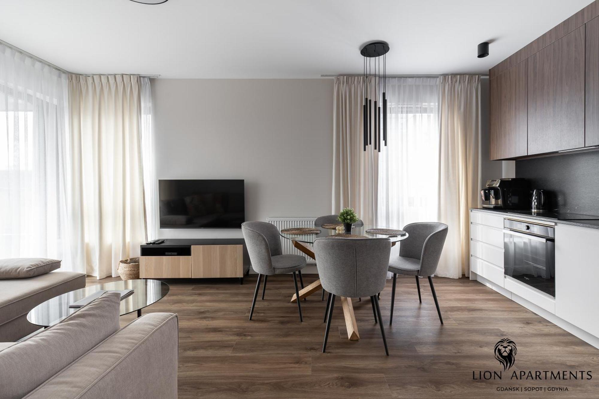 Scala City Center Premium Apartments With Parking By Lion Apartments Gdańsk Eksteriør billede